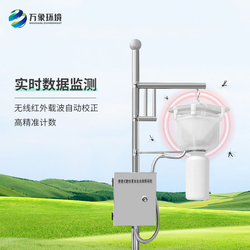 便攜式性誘測報燈幫助精準(zhǔn)誘捕害蟲，科學(xué)防控